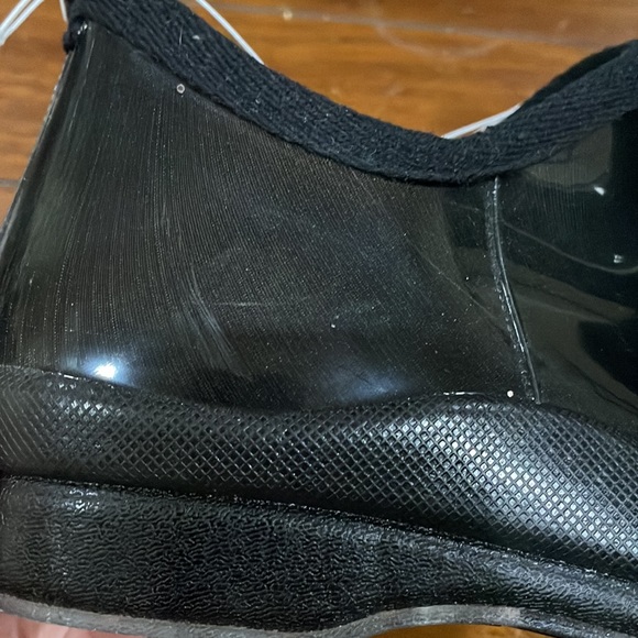 Capelli of New York black rubber ankle boots (sz 8) - Picture 12 of 15